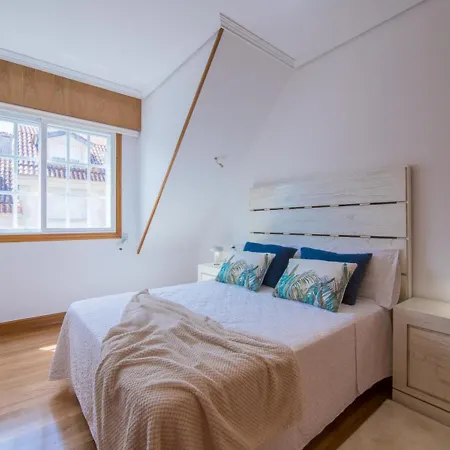 Desconectaengalicia Atico Vidal Rocha, Terraza Y Vistas Lejlighed *