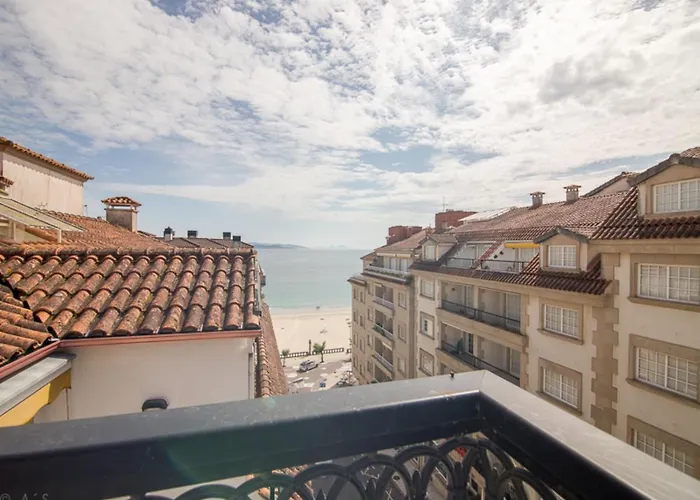 Desconectaengalicia ático Vidal Rocha, Terraza Y Vistas * Sanxenxo